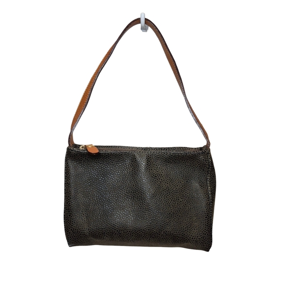 Bric's Handbags - Bric's 8 Inch Brown/Grey Small Zippered Travel Bag